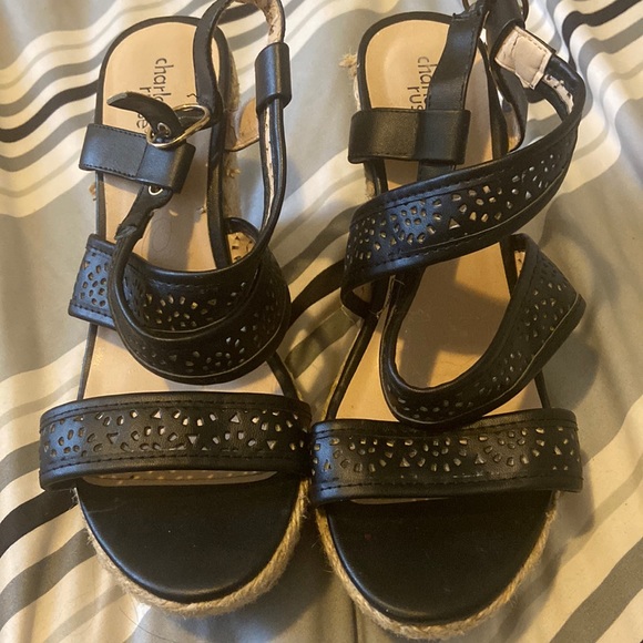 wedge heels - Picture 1 of 4